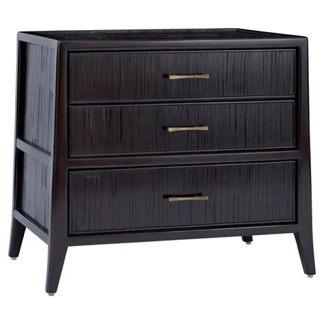 Ideas modern lighting ideas interior design style ideas how to light a dining room how to light a kitchen how to light a bedroom how select items in stock. Addie Modern Global Brass Black Bamboo Nightstand | Kathy ...