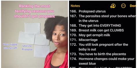 Tiktoker Goes Viral For Sharing Terrifying List Of Reasons Not To Get Pregnant Indy100