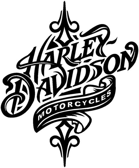 71 Clip Art Skull Harley Davidson Logo Gratis