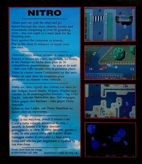 Nitro Atari St Game Atari Legend