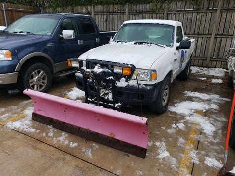 2006 Ford Ranger 4x4 Pickup Truck With Snow Plow Used Ford Ranger For