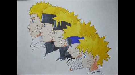 Speed Drawing Uzumaki Naruto Youtube