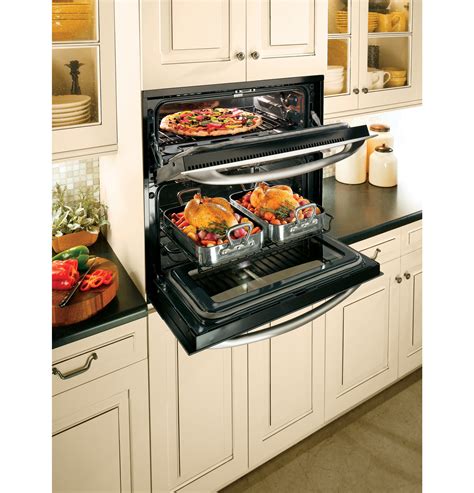 Ge Cooks Up Double Oven Versatility In One Small Space Ge Appliances