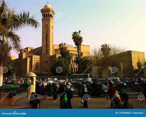 Al Azhar University In Cairo Editorial Image Image Of Landmark