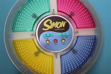 Vintage Simon Clear Electronic Game Milton Bradley Toy Etsy