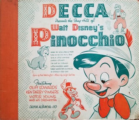 Film Music Site Decca Presents The Song Hits Of Walt Disneys