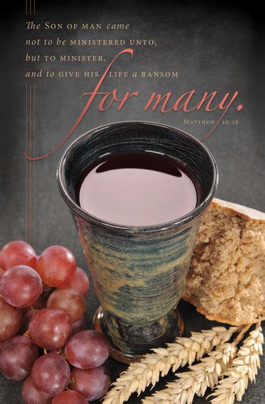 Church Bulletin 11 Communion This Cup Is The New Testament Pack