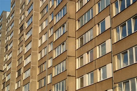 Block Of Flats Stock Image Image Of Housing Exterior 19861695