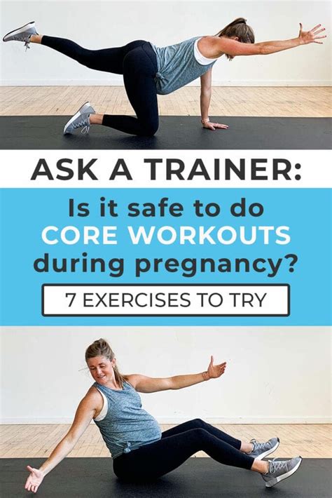 Pregnancy Ab Workout First Trimester Blog Dandk