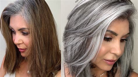 Colorist Jack Martin Breaks Down A Gray Hair Color Transformation Allure