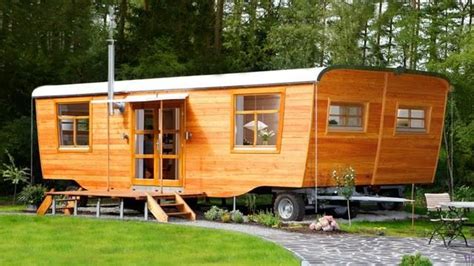 Incredible Beautiful Twin Caravan Wohlwagen Xl Tiny House With Free