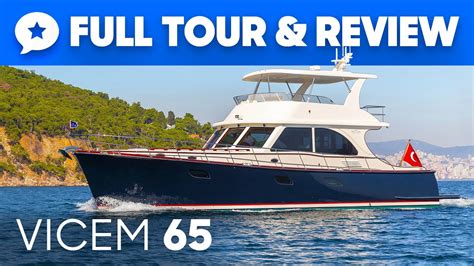 Vicem 65 Flybridge Yacht Tour And Review Yachtbuyer Youtube