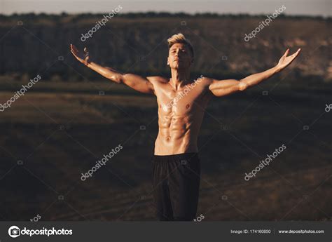 Man With Arms Wide Open Stock Photo By ©kegfire 174160850