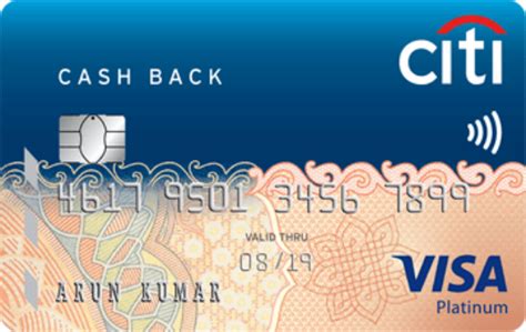 Apply for credit card or compare our wide range of credit cards to find the best card that suits your needs and lifestyle. Citi Cash Back Credit Card - Credit Card India