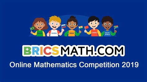 Ims maths optional 2019 test 1 questions click to download. BRICS Math Online Mathematics Competition 2019 For ...