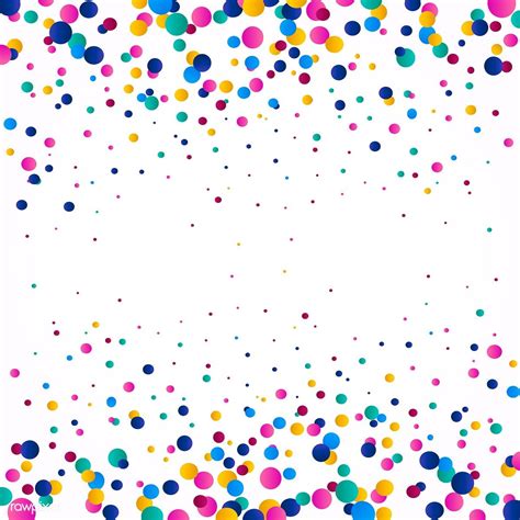 Colorful Confetti Background Explosion Vector Free Image By Rawpixel