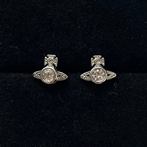 Vivienne Westwood Vivienne Westwood Nano Solitaire Single Stud Earrings Grailed