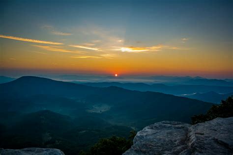 Free Stock Photo Of Mountain Sunrise