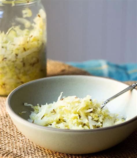 easy homemade sauerkraut recipe homemade sauerkraut food real food recipes