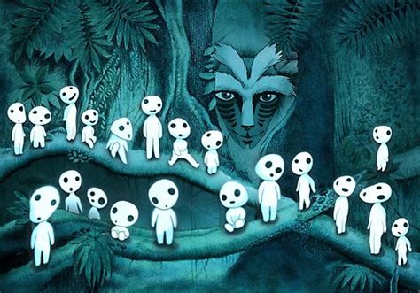 Pin By Krisztina Hais On Illusztráció Forest Spirit Spirited Art Ghibli
