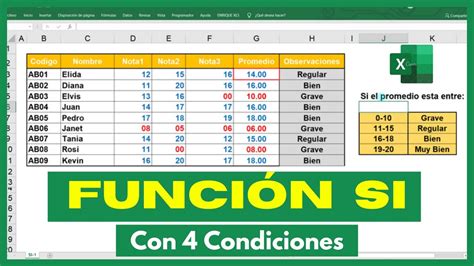 Download Funcion Si Anidada Con Varias Condiciones En Excel