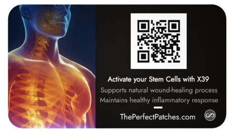 Revitalize Your Health Lifewave X39 Patch Stem Cell Research