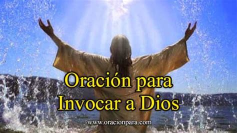 Oraci N Para Invocar A Dios Oraciones A Nuestro Padre Celestial