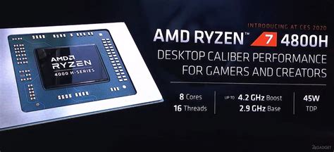 Мобильный процессор Amd Ryzen 4000 мощнее Core I7 9700k 10 фото