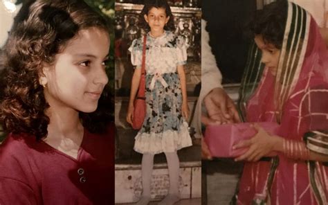 Kangana Ranauts Unseen Pictures From Her Childhood Are Just Adorable