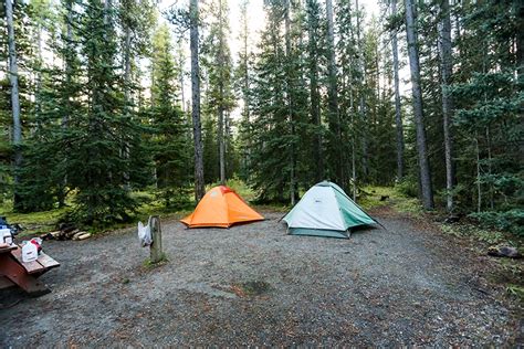 Camping And Hot Springs In Banff National Park Wander The Map