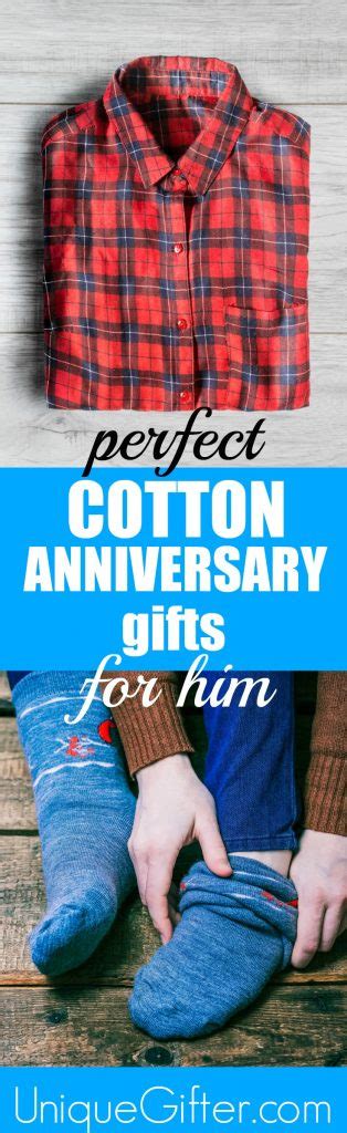 Your second wedding anniversary is coming up and in keeping with tradition, the wedding anniversary gift you give to one another should be made of cotton. Cotton 2nd Anniversary Gifts for Him - Unique Gifter
