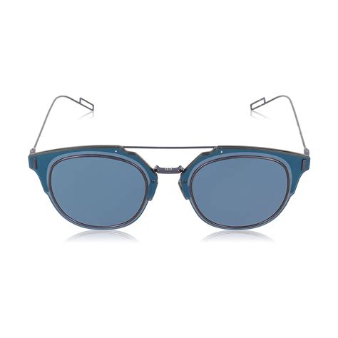 Dior Uniposite Sunglasses Blue Blue Mirror Luxury Eyewear Touch Of Modern