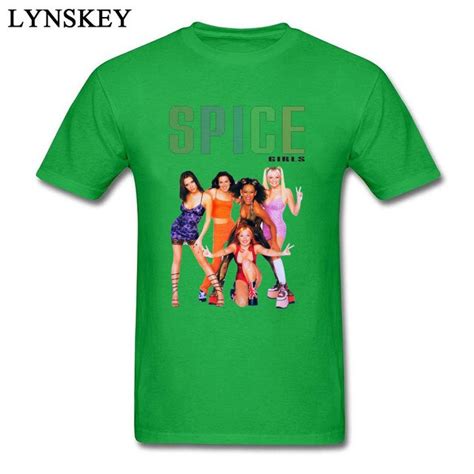 Sex Spice Girls Band T Shirt Pop Rock Music Crazy T Shirts Men Sexy