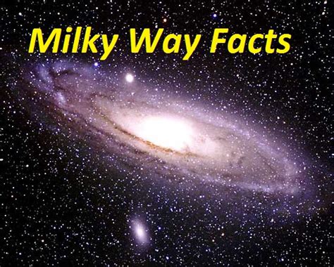 Milky Way Facts A1facts