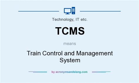 Tcms Train Control And Management System In Technology It Etc By