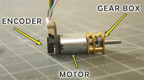 Controlling N20 Micro Gear Motor With Encoder Using Arduino Electric