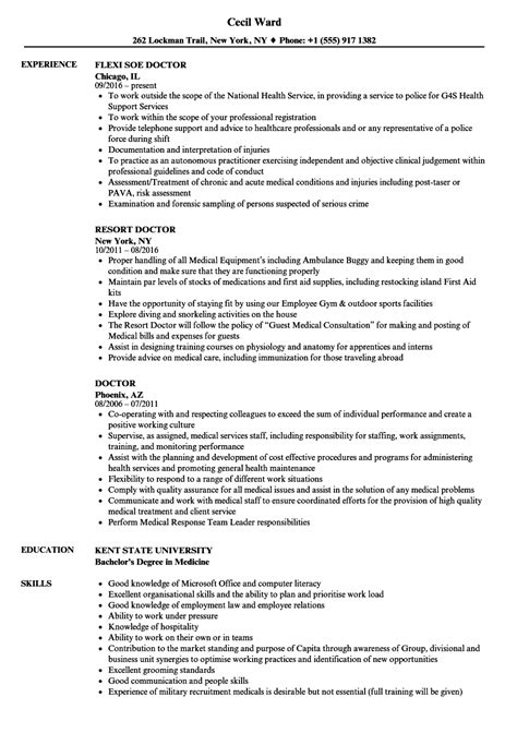 Veterinary doctor resume samples and templates. Doctor Resume Samples | Velvet Jobs