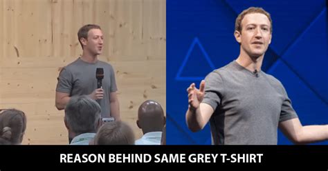 Know Why Mark Zuckerberg Wears Same Grey T Shirt Every Day Marketing Mind