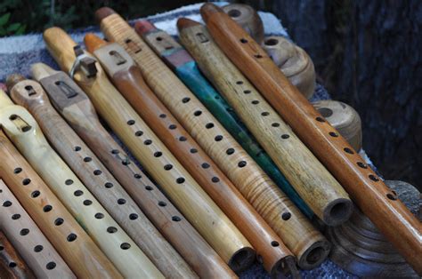 Hard And Soft Wood Native American Style Flutes Crazybearusa