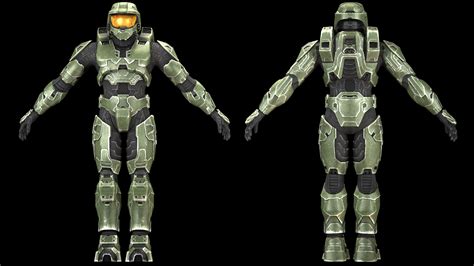 Halo 4 Master Chief 3d Model Download