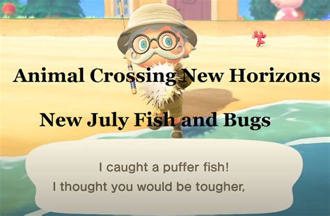 Animal Crossing New Horizons Bugs And Fish Coming And Leaving In July