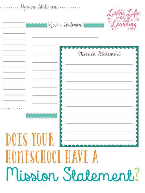 Does Your Homeschool have a Mission Statement?