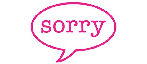 Im Sorry Clipart Free Download On Clipartmag