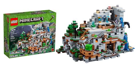 Assemble The Modular Lego Minecraft Mountain Cave At New Low Of 200