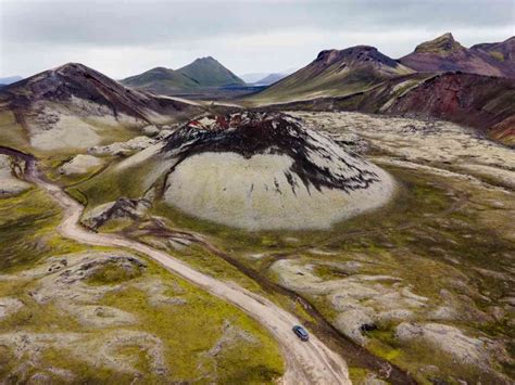 Driving To Landmannalaugar Icelands Highlands Hidden Gem