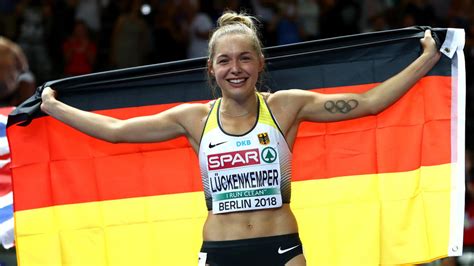 From wikimedia commons, the free media repository. Leichtathletik-WM: Gina Lückenkemper sieht sich nicht am ...