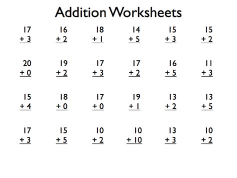 Printable Grade 1 Math Worksheets | Activity Shelter