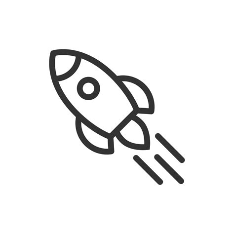 Rocket Ship Icon Vector Art Icons And Graphics For Free Download