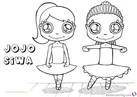 Fortunately, jojo siwa coloring pages is a fun activity. Jojo Siwa Coloring Pages with Coloriage Danseuse - Free ...