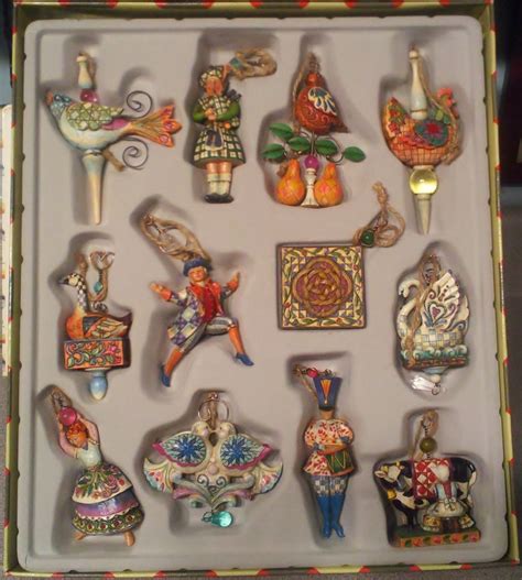 🎅🏼 ❆ latest christmas quotes & pictures 🎁 ❆ best christmas presents ideas 🎄 ❆ christmas decorations ⛄ ❆ dm us, snowman will reply to you! Jim Shore Twelve Days of Christmas Ornaments - Set of 12 ...